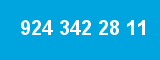 924 342 28 11 924 342 28 11